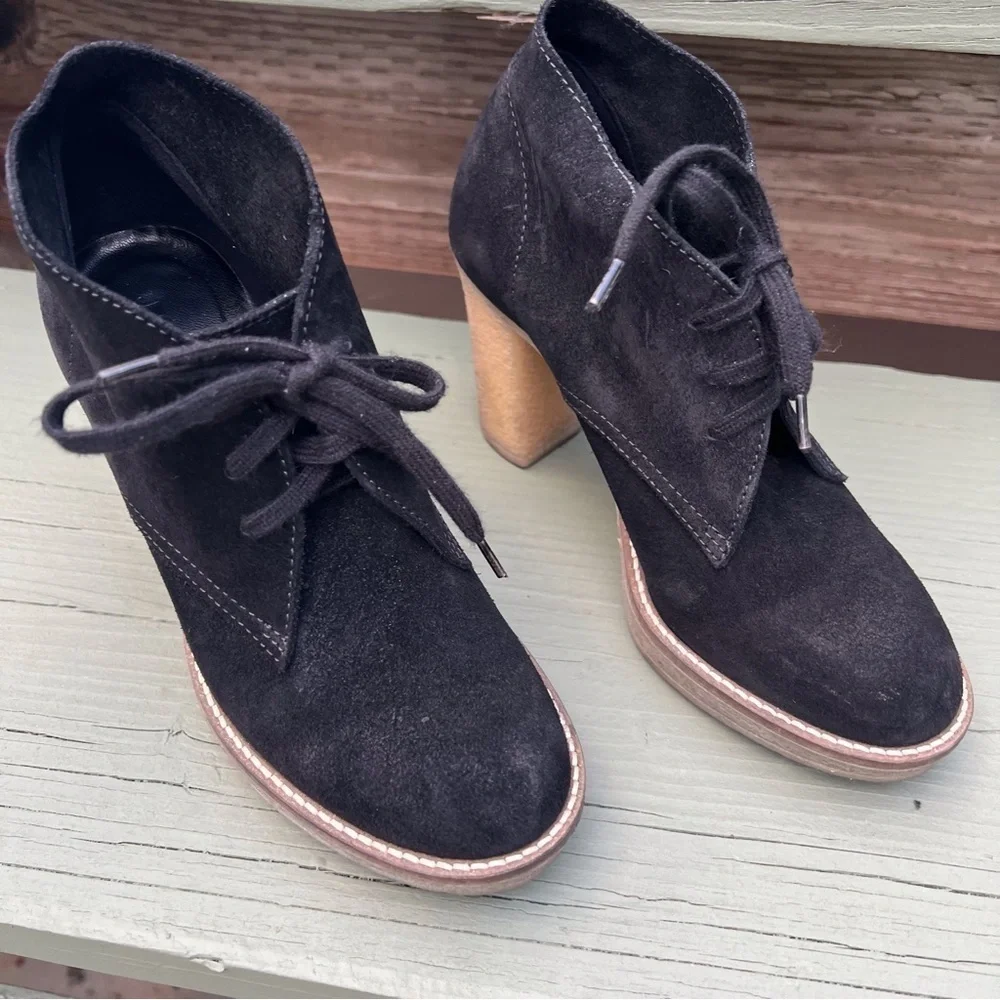 J Crew Black Booties Macalister High Heel